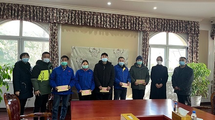 春節送溫暖，四川森普管材股份有限公司慰問困難職工