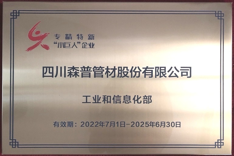 專精特新“小巨人”企業